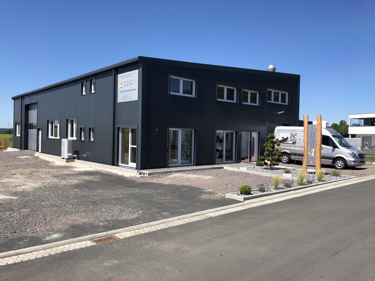 Werkstattgebäude Schreinerei Gorr Werkstattgebäude Schreinerei Gorr Außenansicht