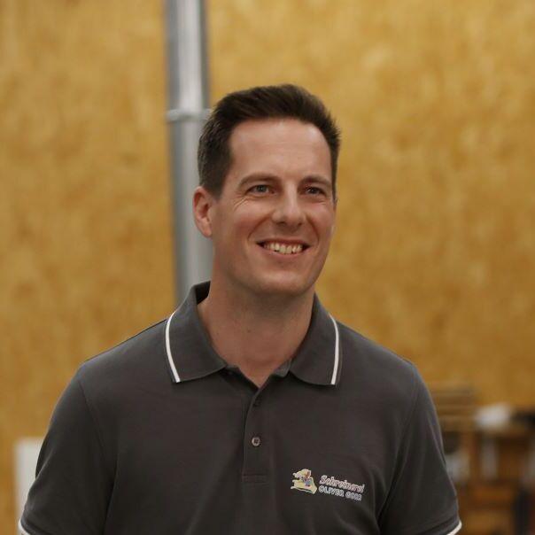 Oliver Gorr in Werkstatt