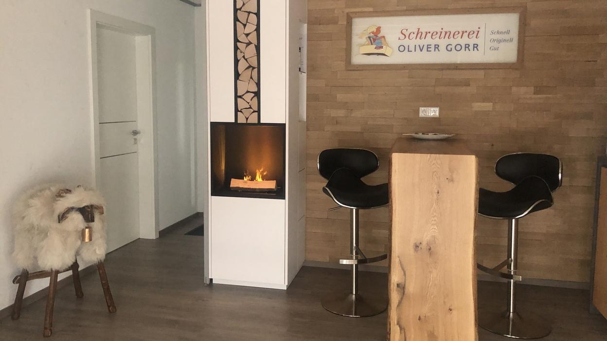 Innenraum Schreinerei Gorr