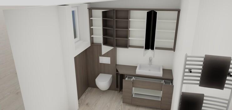 3D-Planung von Badm&ouml;beln Fotorealistisch gerendert